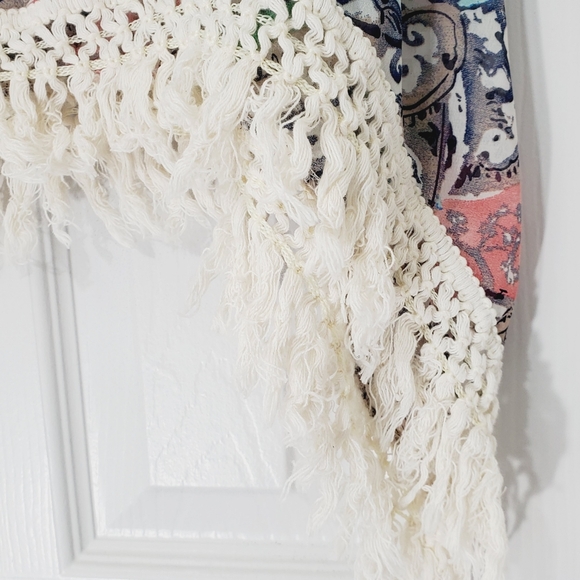 Lida Collection Multi-color Teal Knit Tank Top size Free Size - Picture 3 of 5